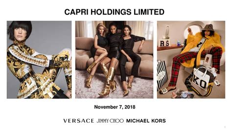 michael kors holdings limited market cap|what does capri holdings own.